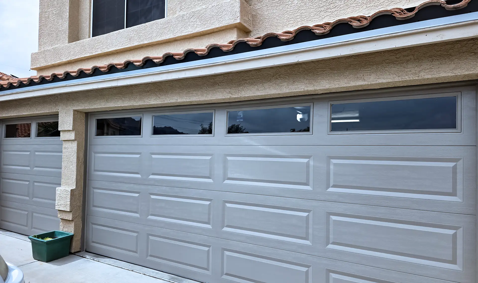 Garage door technician serving a Tucson home